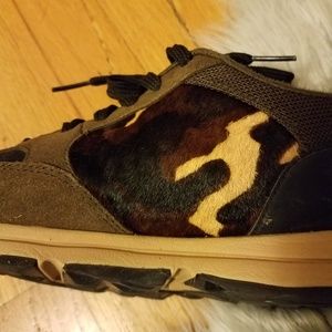 Sam Edelman camo calfhair shoes